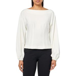 Trina Turk Womens Prime Top(Whitewash)