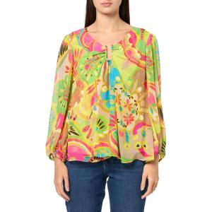 Trina Turk womens Sampras Top(Multi)