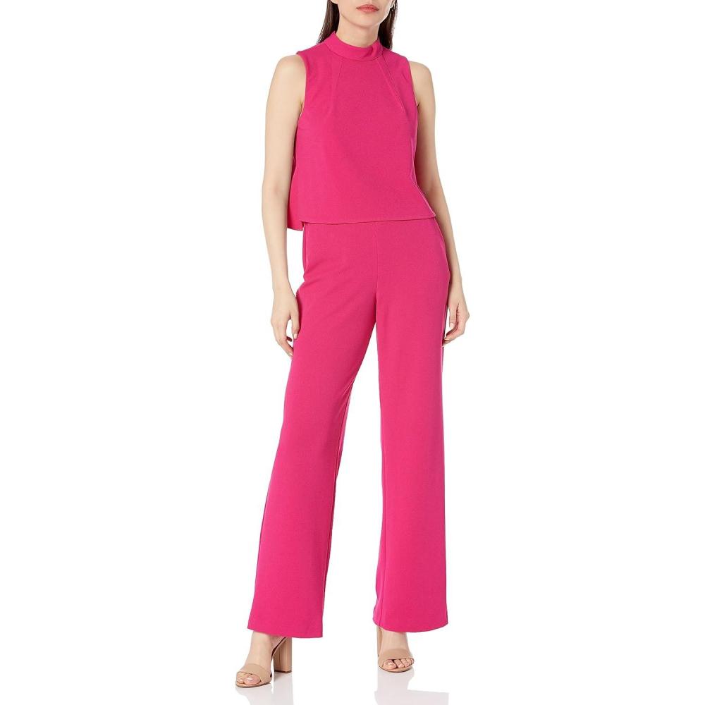 imageTrina Turk womens High Neck JumpsuitRockrose