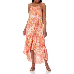 Trina Turk Women’s High Low Printed Dress(Slushie Multi)