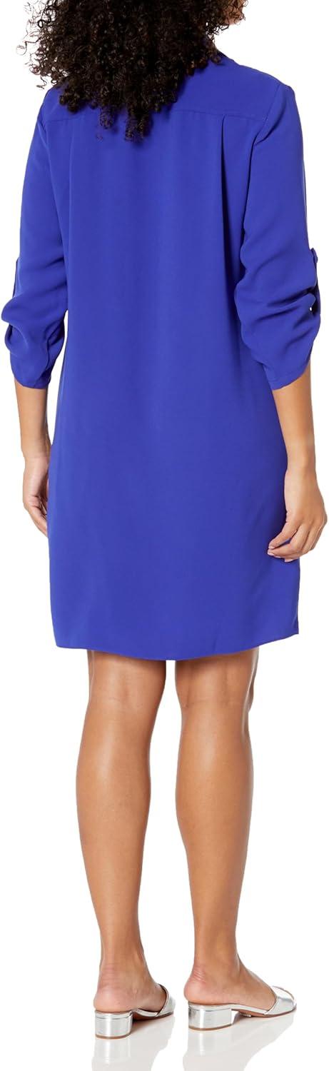 imageTrina Turk Womens Shirt DressBlue